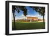 White River State Park, view of NCAA Headquarters, Indianapolis, Indiana, USA.-Anna Miller-Framed Photographic Print