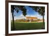 White River State Park, view of NCAA Headquarters, Indianapolis, Indiana, USA.-Anna Miller-Framed Photographic Print