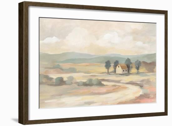 White Road-Silvia Vassileva-Framed Art Print