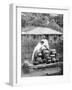 White-Robed Inhabitants of Korea, 1936-null-Framed Giclee Print