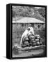 White-Robed Inhabitants of Korea, 1936-null-Framed Stretched Canvas