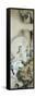 White-Robed Kannon-Zeshin Shibata-Framed Stretched Canvas