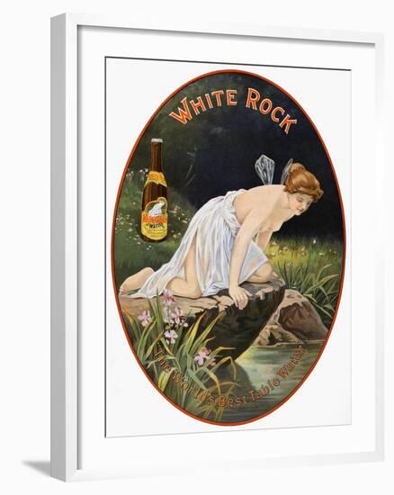 White Rock Water, 1909-null-Framed Giclee Print