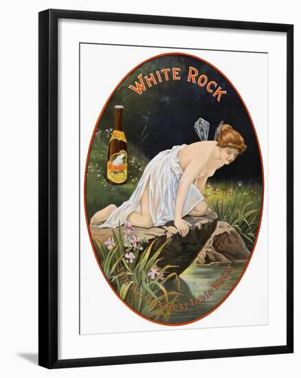 White Rock Water, 1909-null-Framed Giclee Print