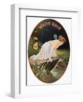 White Rock Water, 1909-null-Framed Giclee Print