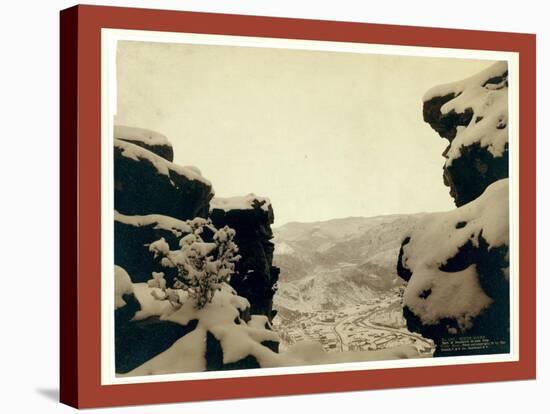 White Rocks. Part of Deadwood as Seen from White Rocks-John C. H. Grabill-Stretched Canvas