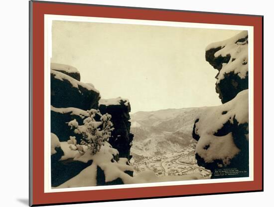 White Rocks. Part of Deadwood as Seen from White Rocks-John C. H. Grabill-Mounted Giclee Print