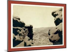 White Rocks. Part of Deadwood as Seen from White Rocks-John C. H. Grabill-Mounted Giclee Print