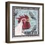 White Rooster I-Jade Reynolds-Framed Art Print