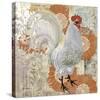 White Rooster-null-Stretched Canvas