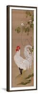 White Rooster-Jakuchu Ito-Framed Giclee Print