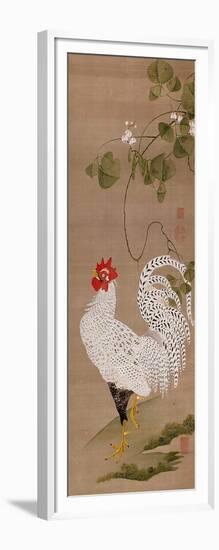 White Rooster-Jakuchu Ito-Framed Giclee Print