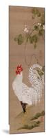 White Rooster-Jakuchu Ito-Mounted Giclee Print