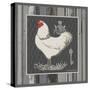 White Rooster-Gwendolyn Babbitt-Stretched Canvas