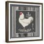 White Rooster-Gwendolyn Babbitt-Framed Premium Giclee Print