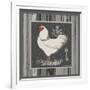 White Rooster-Gwendolyn Babbitt-Framed Art Print