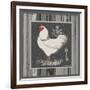 White Rooster-Gwendolyn Babbitt-Framed Art Print