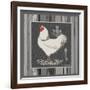 White Rooster-Gwendolyn Babbitt-Framed Art Print