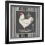 White Rooster-Gwendolyn Babbitt-Framed Art Print