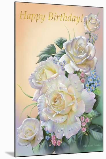 White Rose-Olga And Alexey Drozdov-Mounted Giclee Print