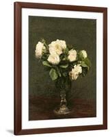 White Roses, 1875-Henri Fantin-Latour-Framed Giclee Print