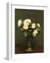White Roses, 1875-Henri Fantin-Latour-Framed Premium Giclee Print