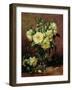 White Roses, a Gift from the Heart-Albert Williams-Framed Giclee Print