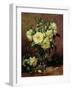 White Roses, a Gift from the Heart-Albert Williams-Framed Giclee Print