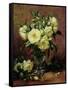 White Roses, a Gift from the Heart-Albert Williams-Framed Stretched Canvas