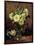 White Roses, a Gift from the Heart-Albert Williams-Framed Giclee Print