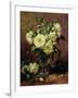 White Roses, a Gift from the Heart-Albert Williams-Framed Giclee Print