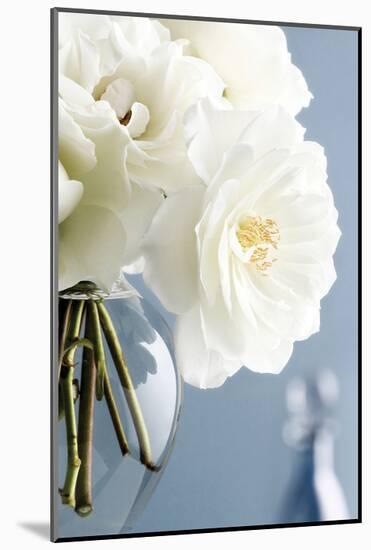 White Roses Bouquet-Christine Zalewski-Mounted Art Print