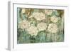 White Roses I-Carol Black-Framed Art Print