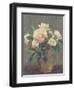 White Roses in a Glass Vase, 1875-Henri Fantin-Latour-Framed Giclee Print