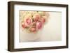 White Roses in a Vase-egal-Framed Photographic Print