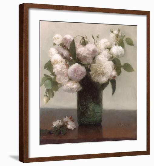 White Roses-Paul Seaton-Framed Premium Giclee Print