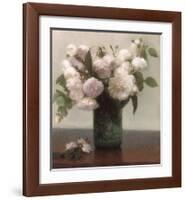 White Roses-Paul Seaton-Framed Premium Giclee Print