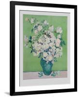 White Roses-Vincent van Gogh-Framed Collectable Print