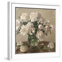 White Roses-Valeriy Chuikov-Framed Giclee Print