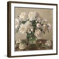 White Roses-Valeriy Chuikov-Framed Giclee Print