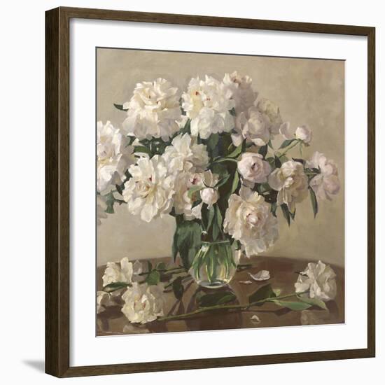 White Roses-Valeriy Chuikov-Framed Giclee Print