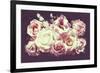 White Roses-null-Framed Art Print