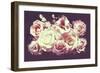 White Roses-null-Framed Premium Giclee Print
