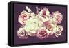 White Roses-null-Framed Stretched Canvas