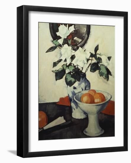 White Roses-Samuel John Peploe-Framed Giclee Print