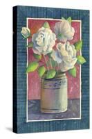 White Roses-Fiona Stokes-Gilbert-Stretched Canvas