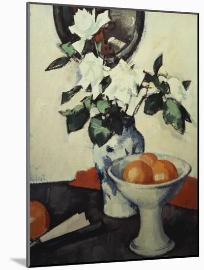 White Roses-Samuel John Peploe-Mounted Giclee Print