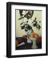 White Roses-Samuel John Peploe-Framed Premium Giclee Print