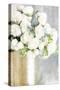 White Roses-Ann Bailey-Stretched Canvas