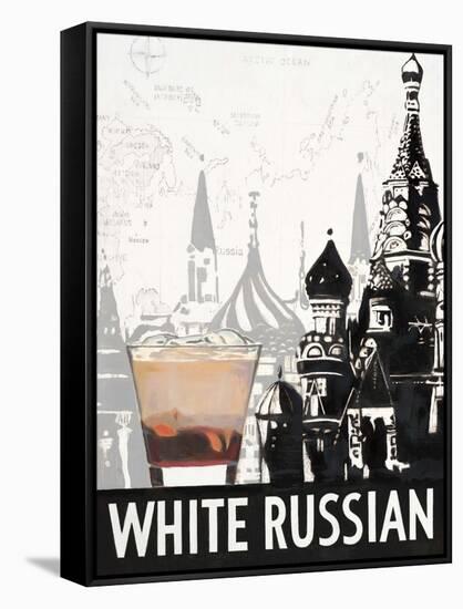 White Russian Destination-Marco Fabiano-Framed Stretched Canvas